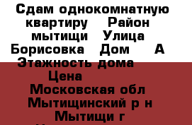 Сдам однокомнатную квартиру  › Район ­ мытищи › Улица ­ Борисовка › Дом ­ 28А › Этажность дома ­ 17 › Цена ­ 15 000 - Московская обл., Мытищинский р-н, Мытищи г. Недвижимость » Квартиры аренда   